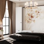 تخت تاشو دونفره با دو کمد کشودار